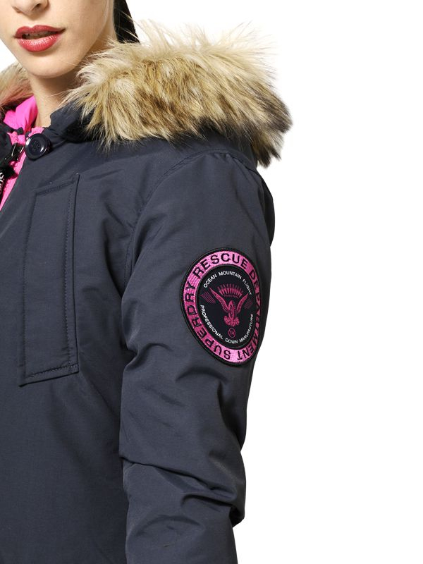 superdry fur hood coat