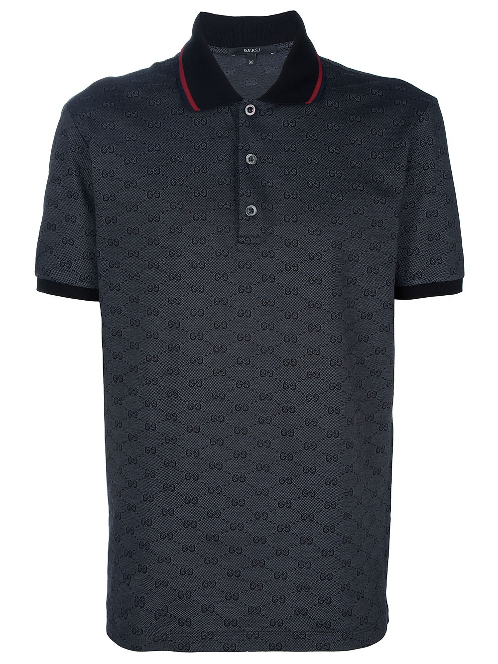 Gucci Monogram Shirt Black Men | Lyst