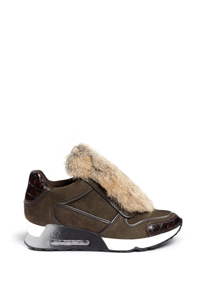 ash suede sneakers