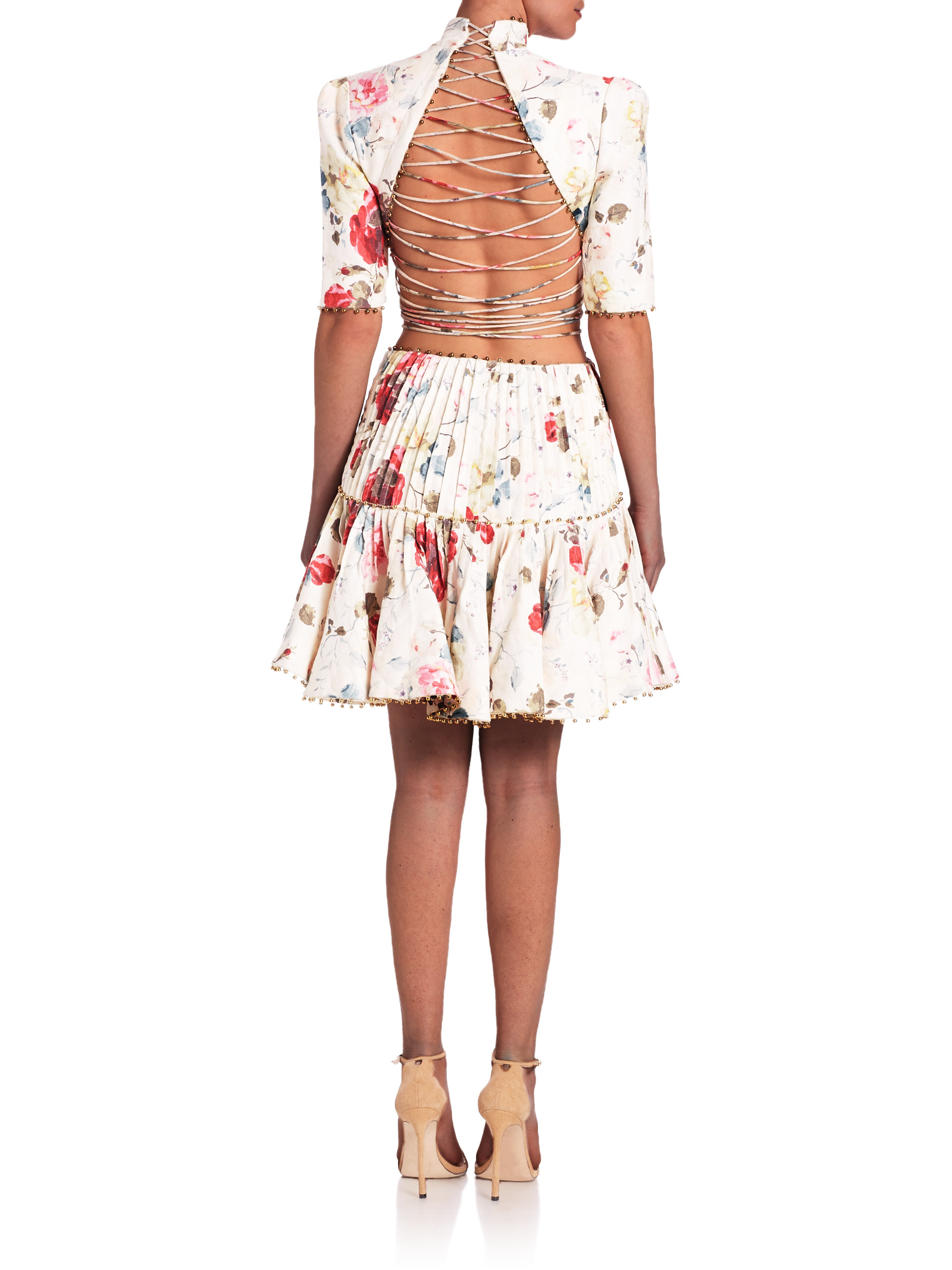 zimmermann mischief corset dress