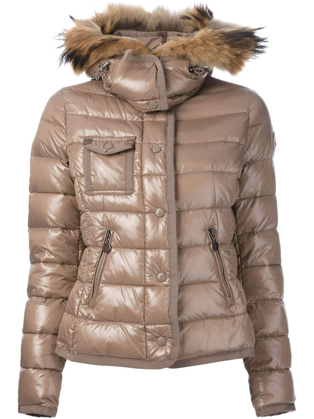Lyst - Moncler Armoise Jacket in Brown