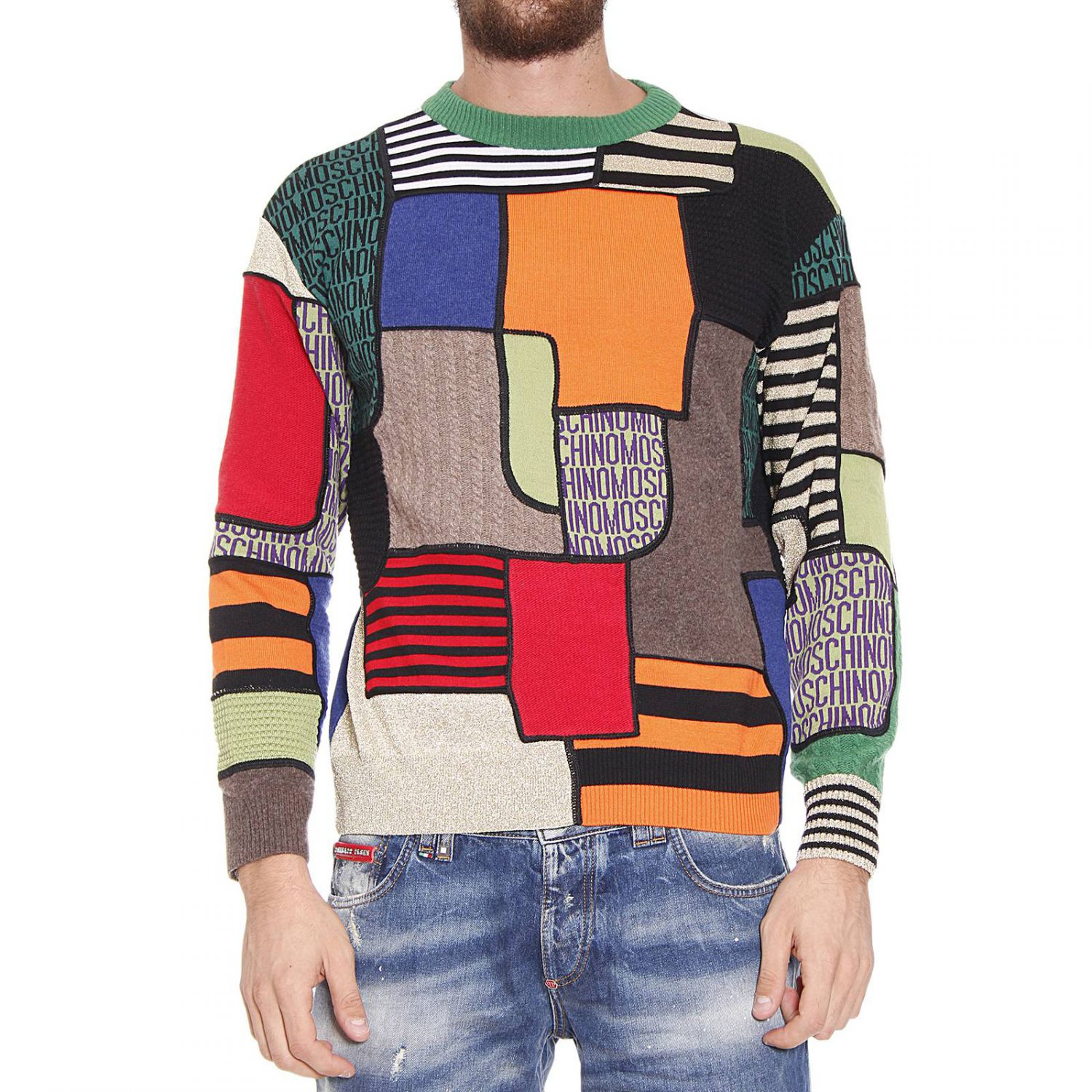 multicolor sweater mens