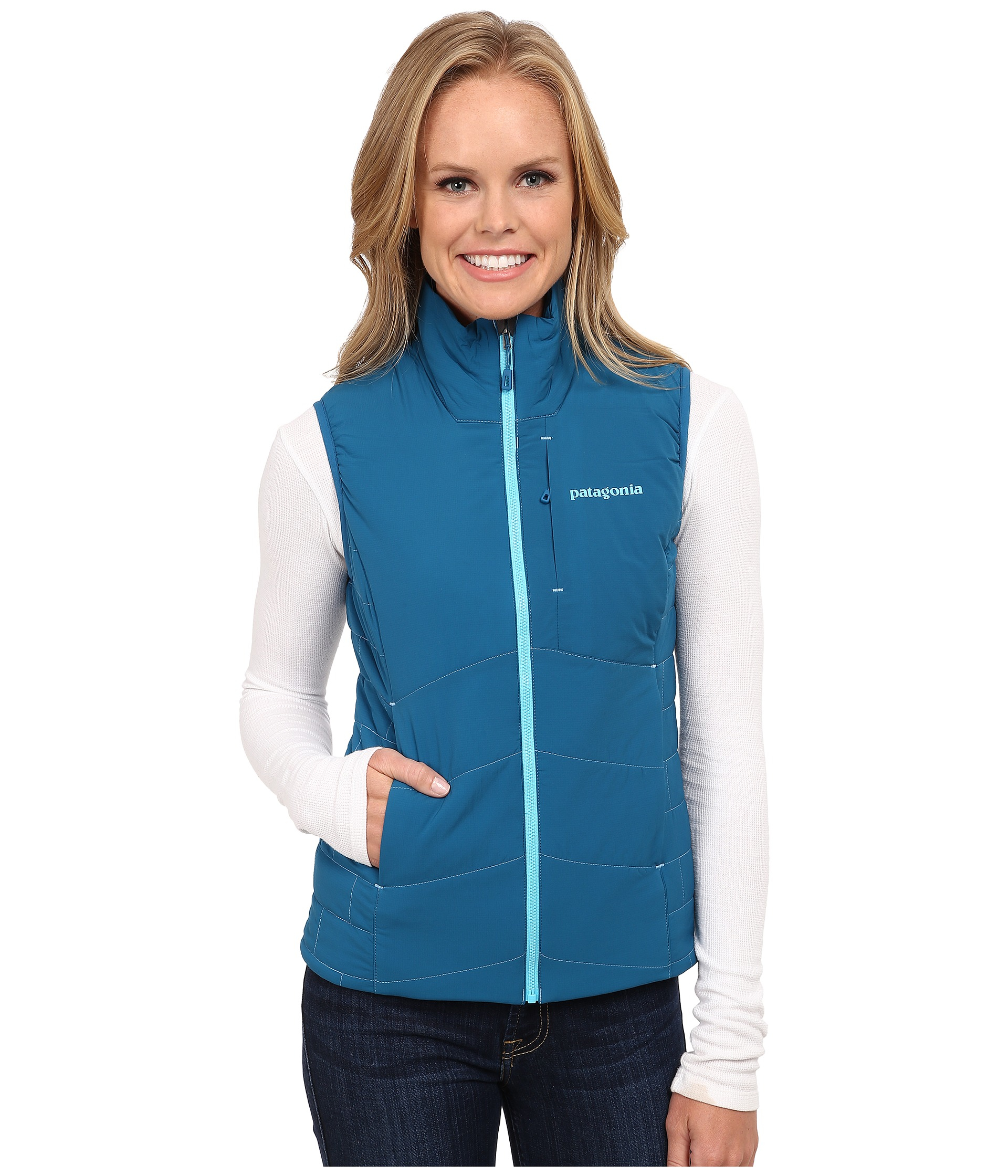 Lyst Patagonia Nano Air™ Vest In Blue 0841