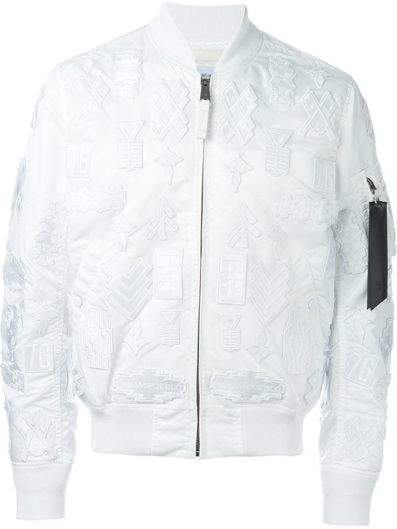 marcelo burlon bomber jacket