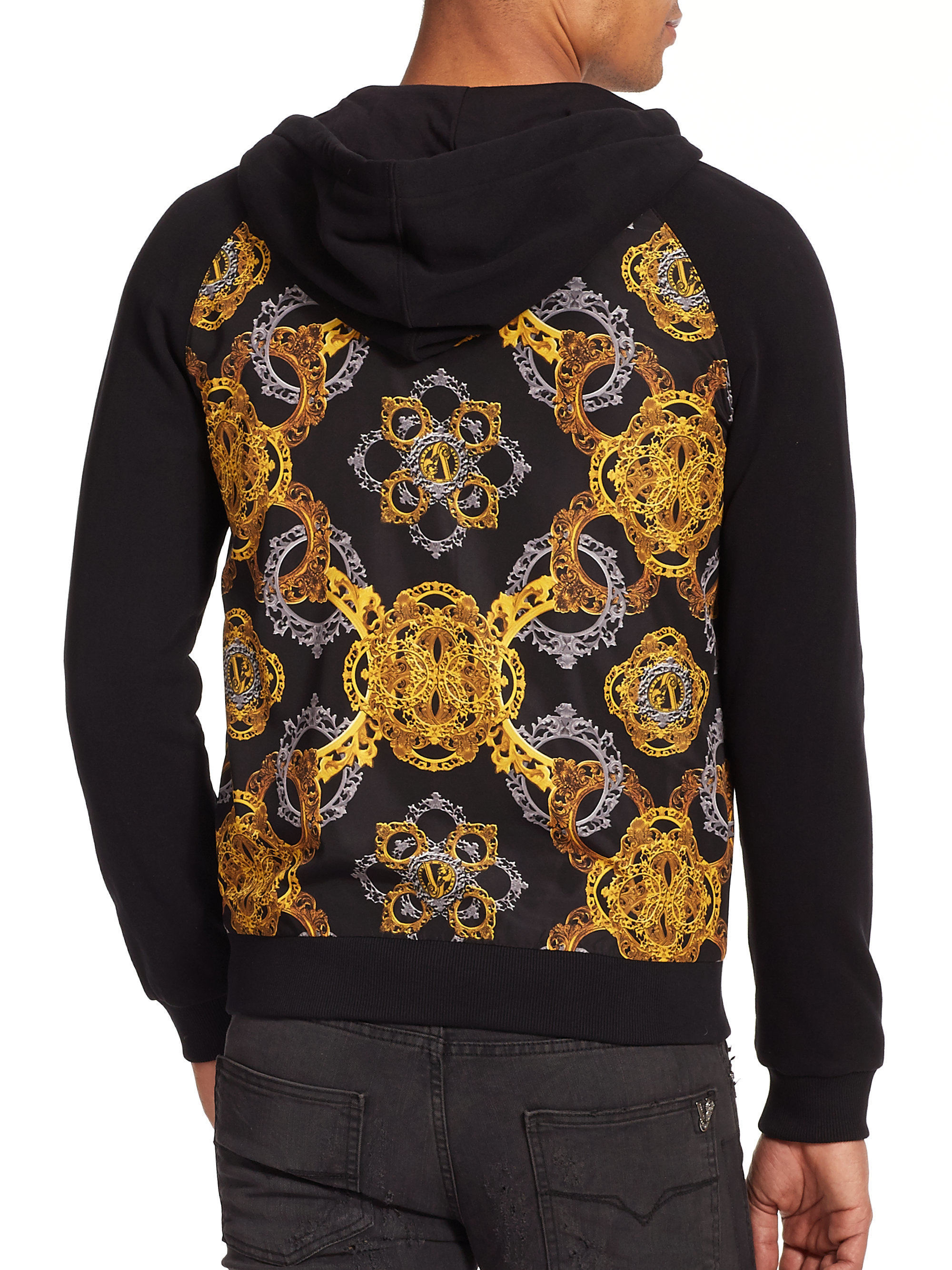versace mens hoodie sale