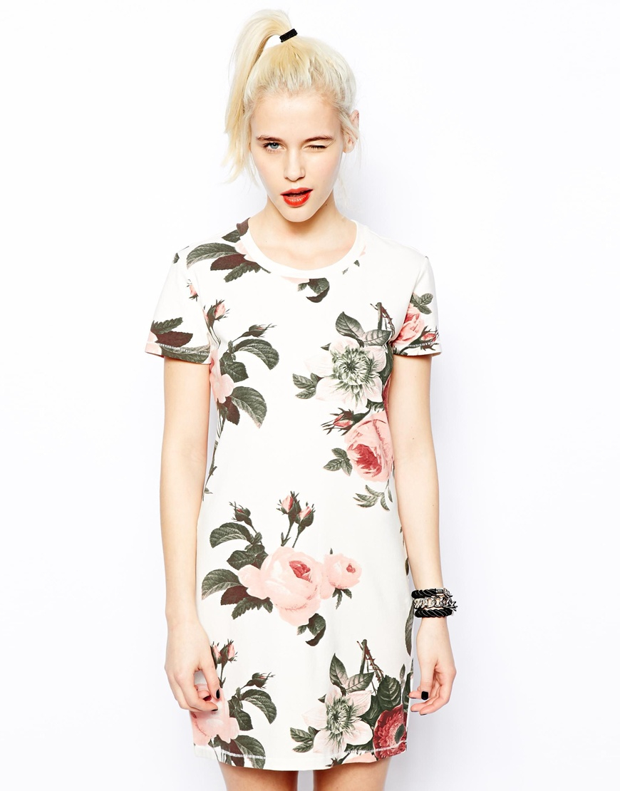 monki t shirt dress