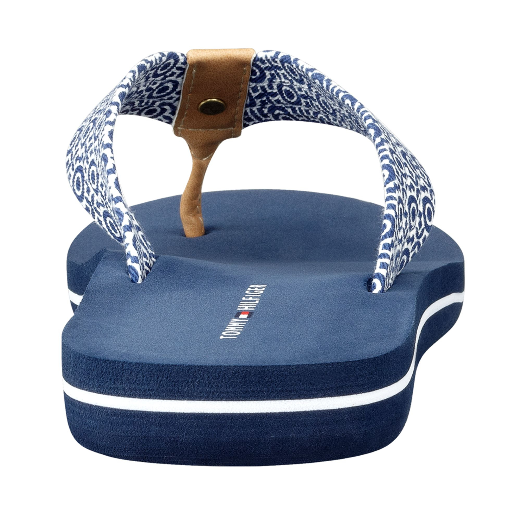 Tommy Hilfiger Womens Corrale Flip Flops in Blue Lyst