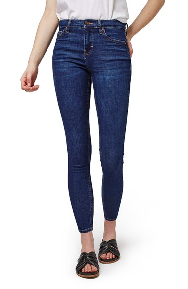 jamie high waist ankle skinny jeans