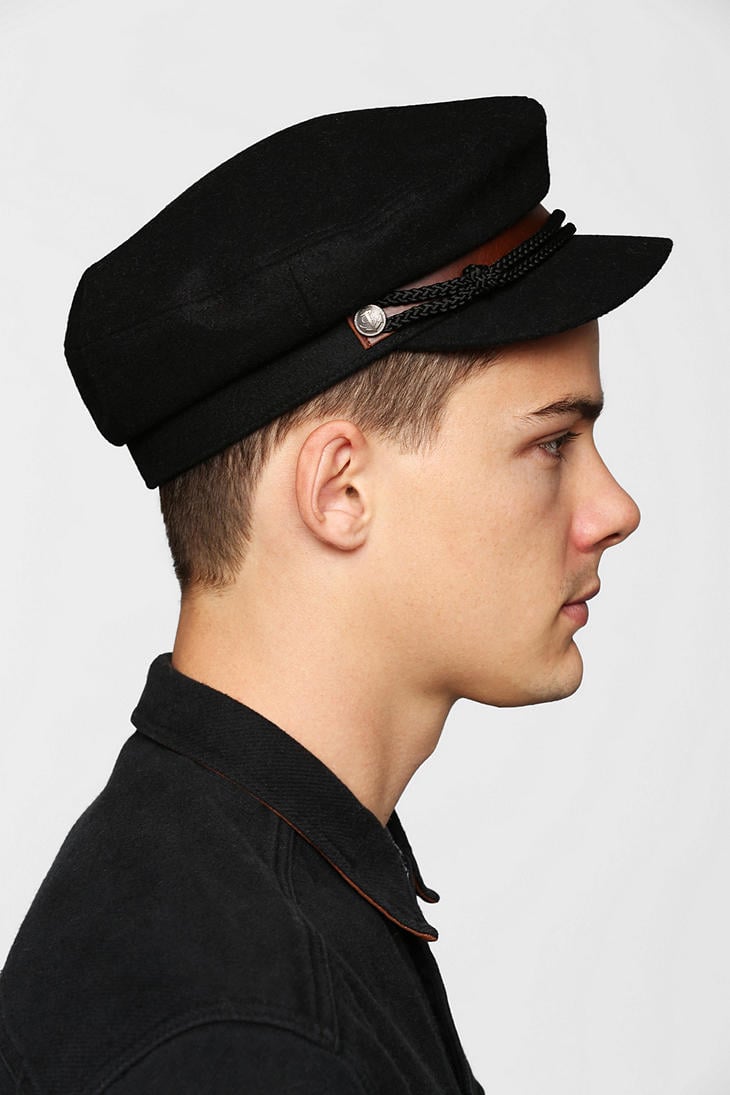 Urban Outfitters Brixton Fiddler Fisherman Cap in Black for Men