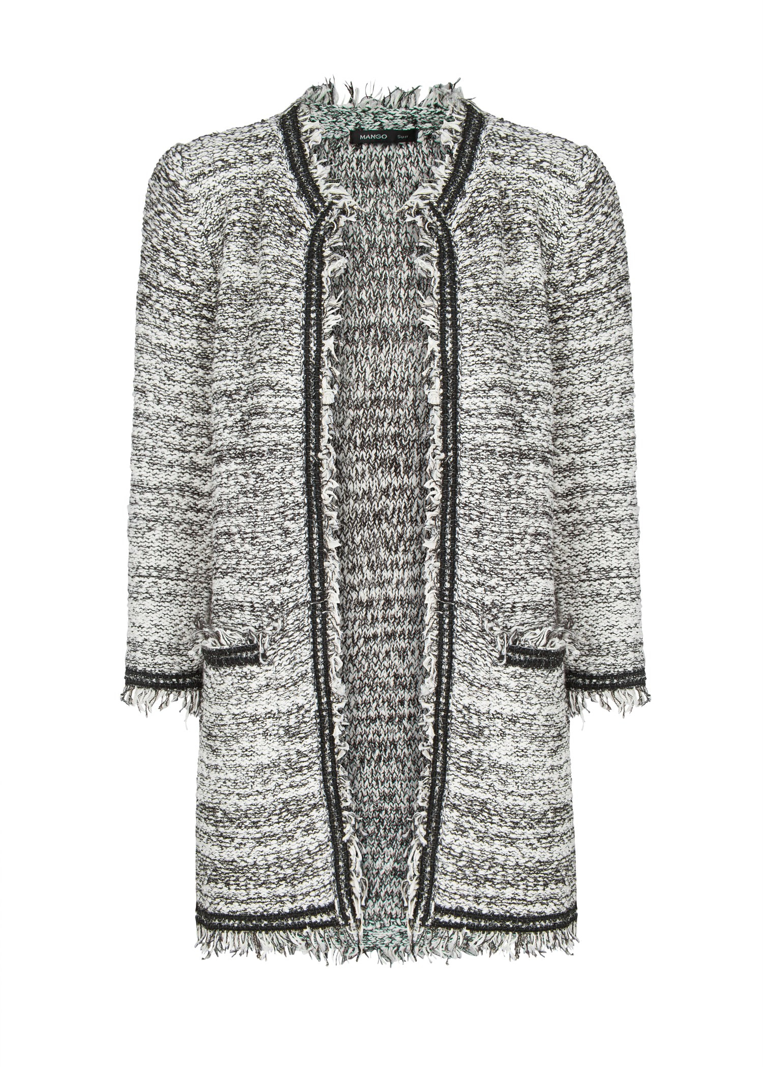 boucle cardigan jacket