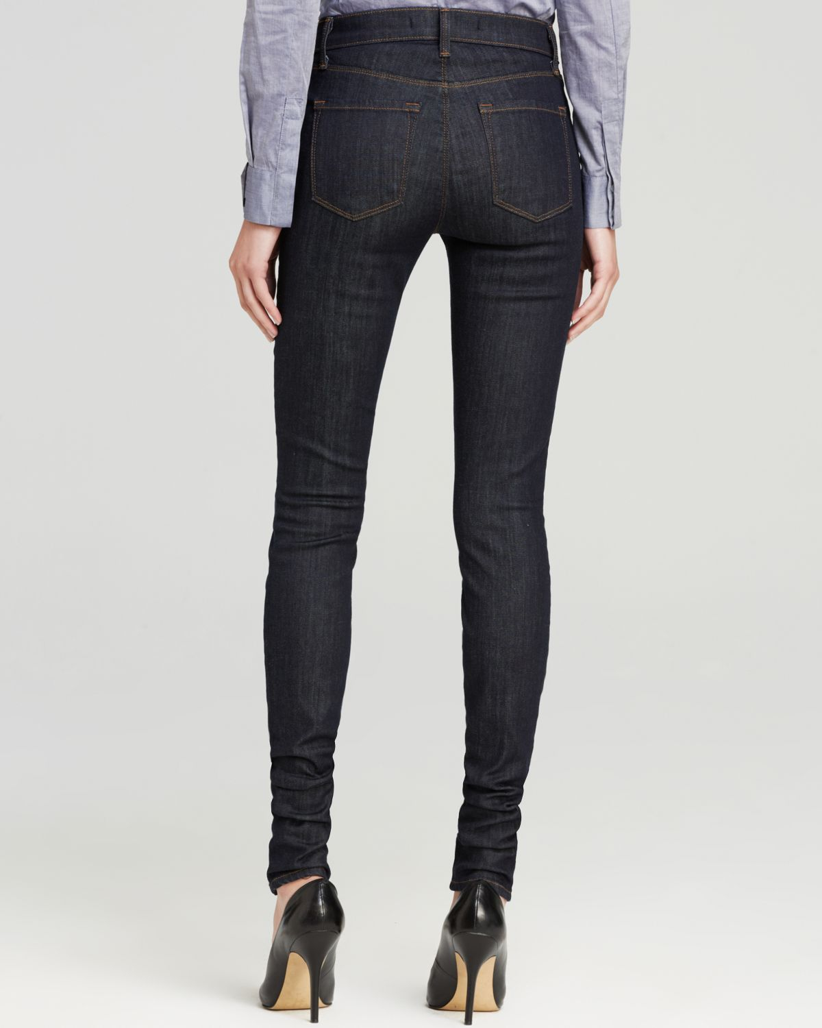 Lyst - J brand Jeans - Close Cut Jess High Rise Stacked 34