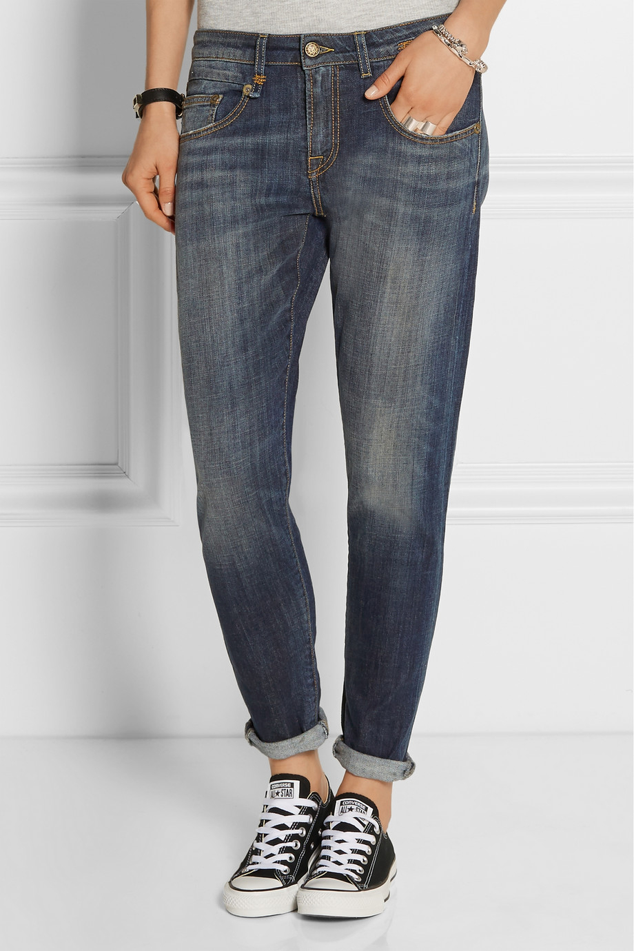 denizen low rise boyfriend