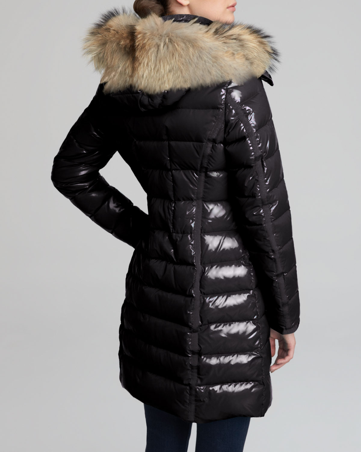 moncler coats fur hood