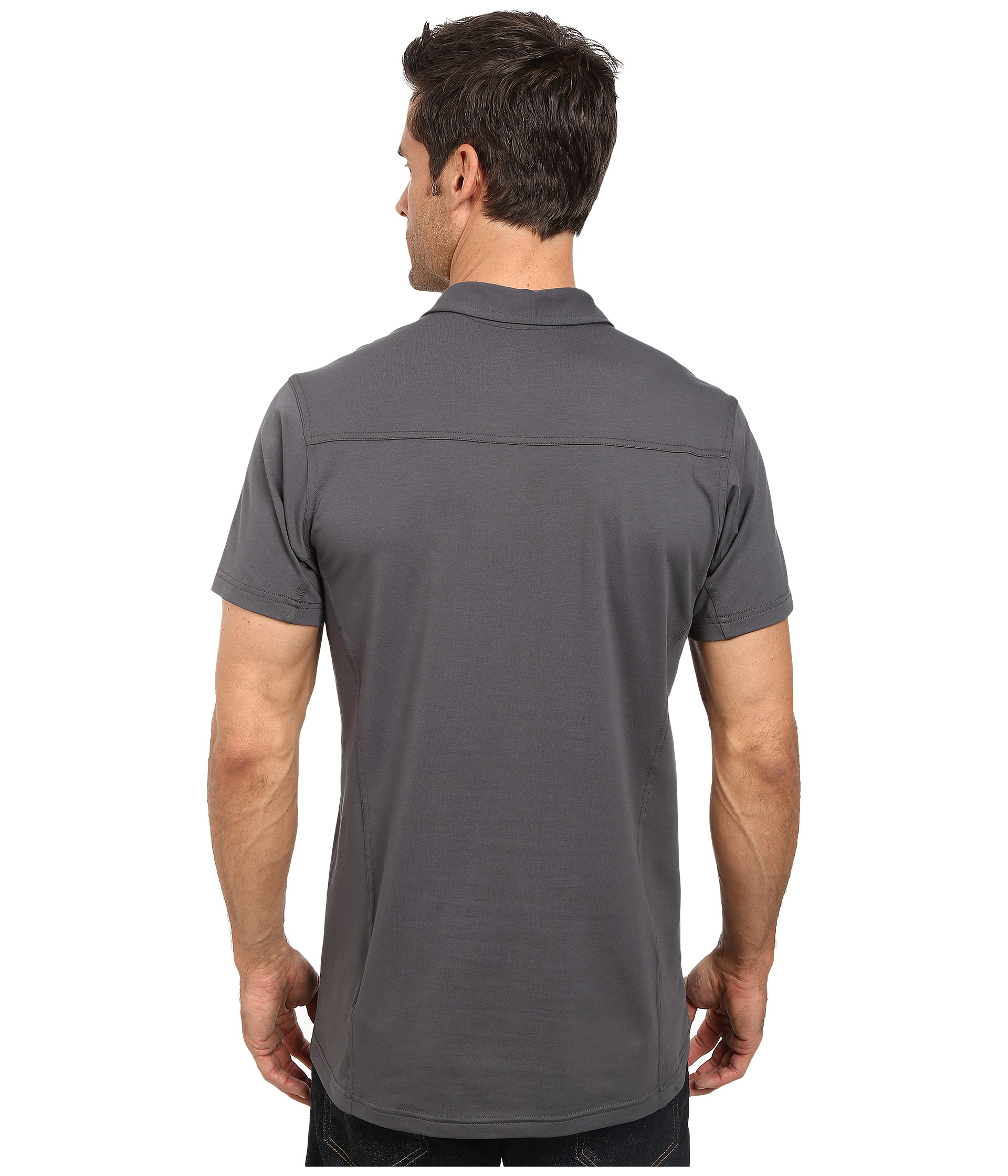 Arc'teryx Captive Polo S/S in Gray for Men | Lyst