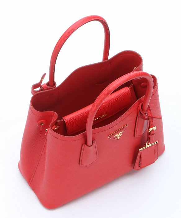 Prada Red Saffiano Leather Convertible Top Handle Bag in Khaki ... Prada Red Saffiano Leather Convertible Top Handle Bag in Khaki ...