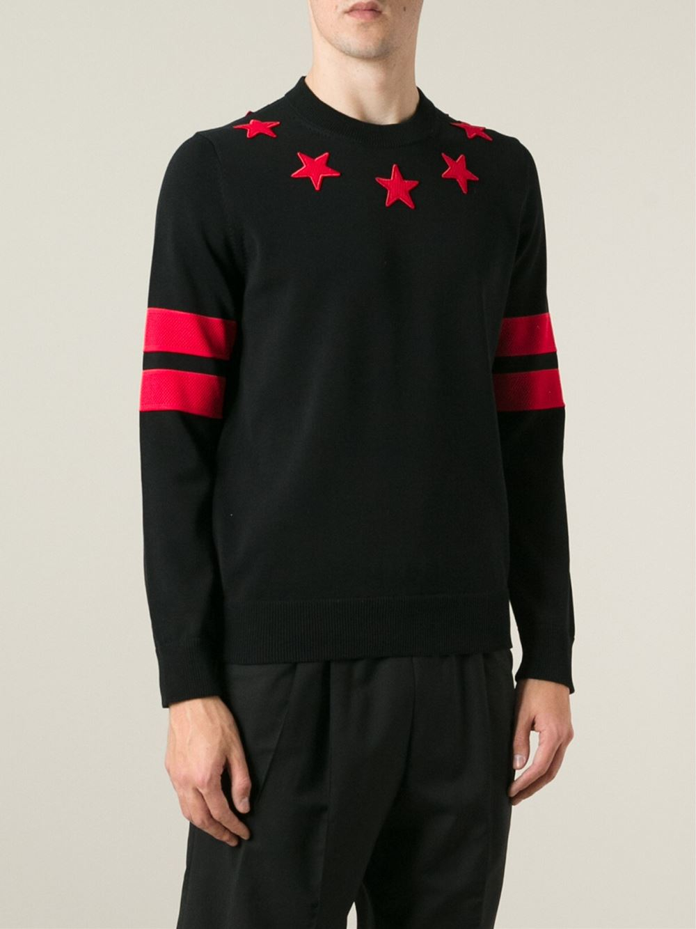 And Stripes Givenchy Sweater With Stars Givenchy Star Sweater 2025