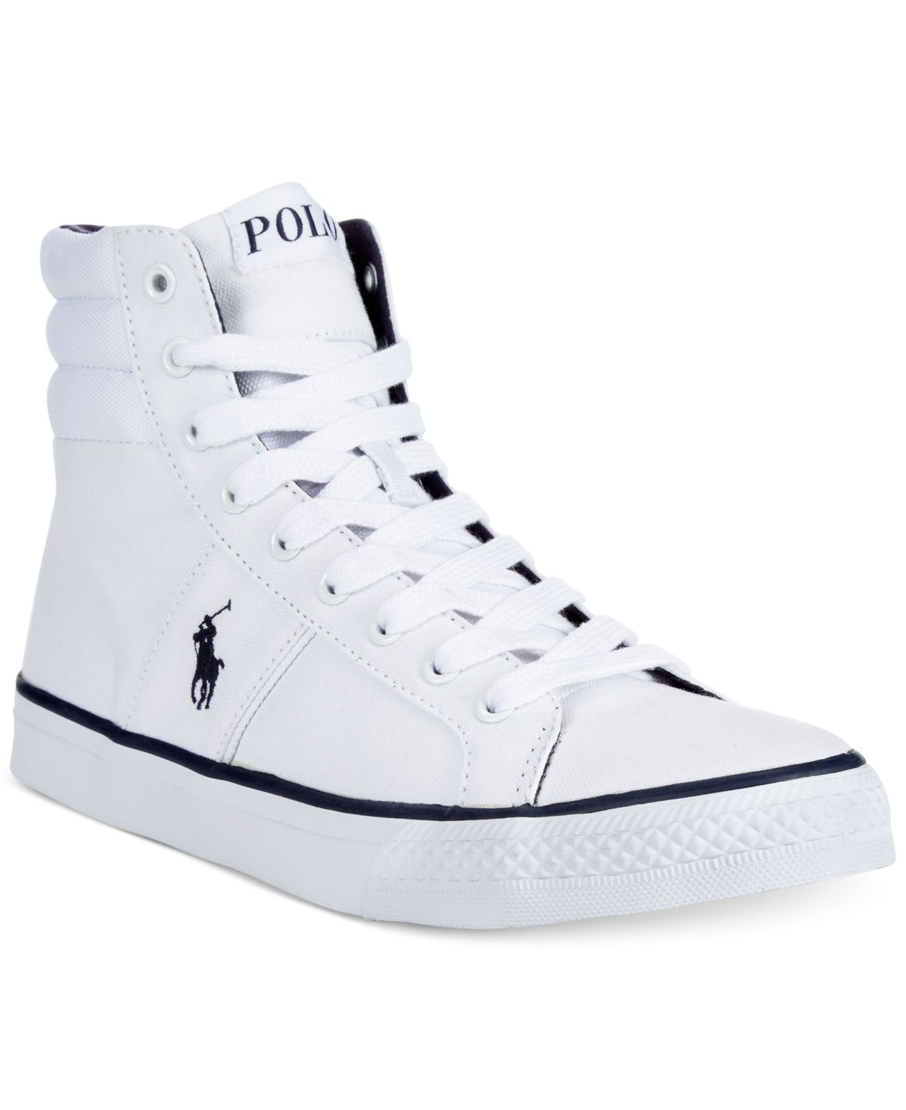 Polo Ralph Lauren Bawtry Sneakers in White for Men | Lyst