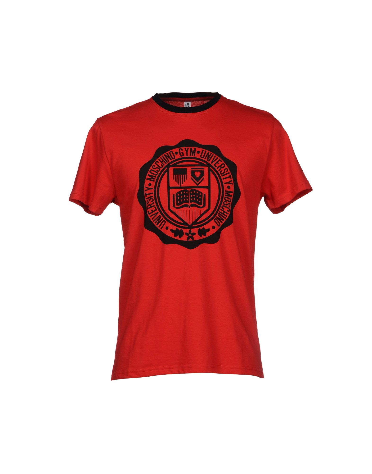 Moschino T-Shirt in Red for Men | Lyst
