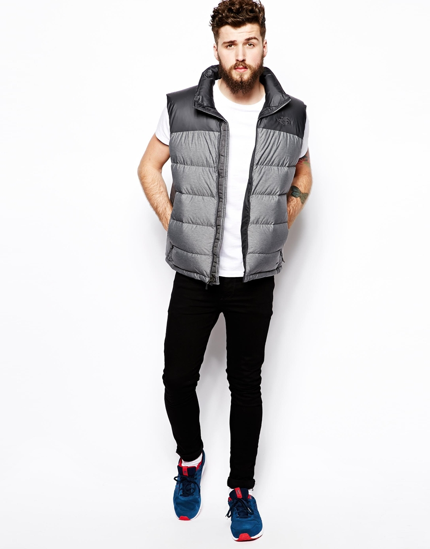 the north face gilet mens