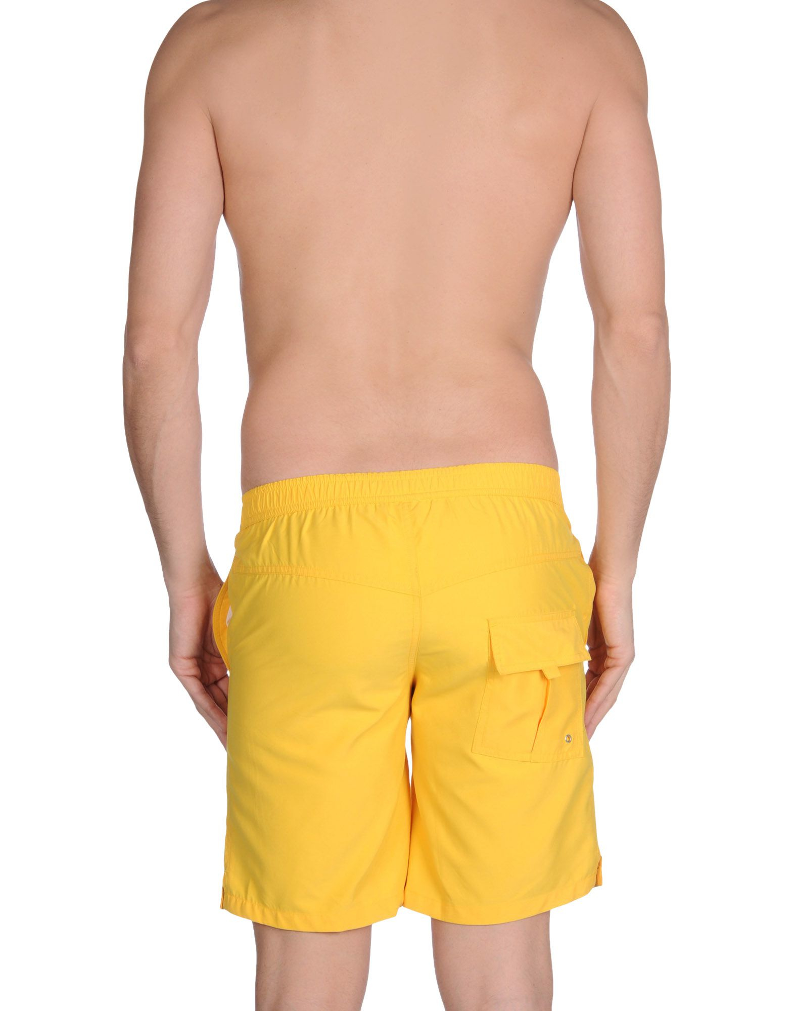 Replay Synthetic Swimming Trunk in Yellow for Men - Lyst