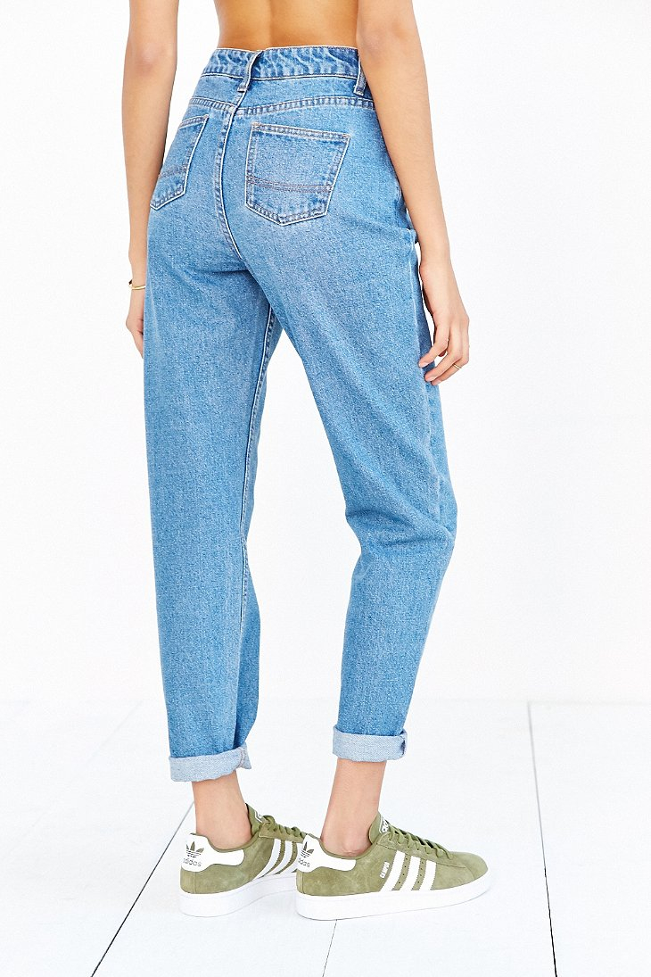 vintage light blue jeans