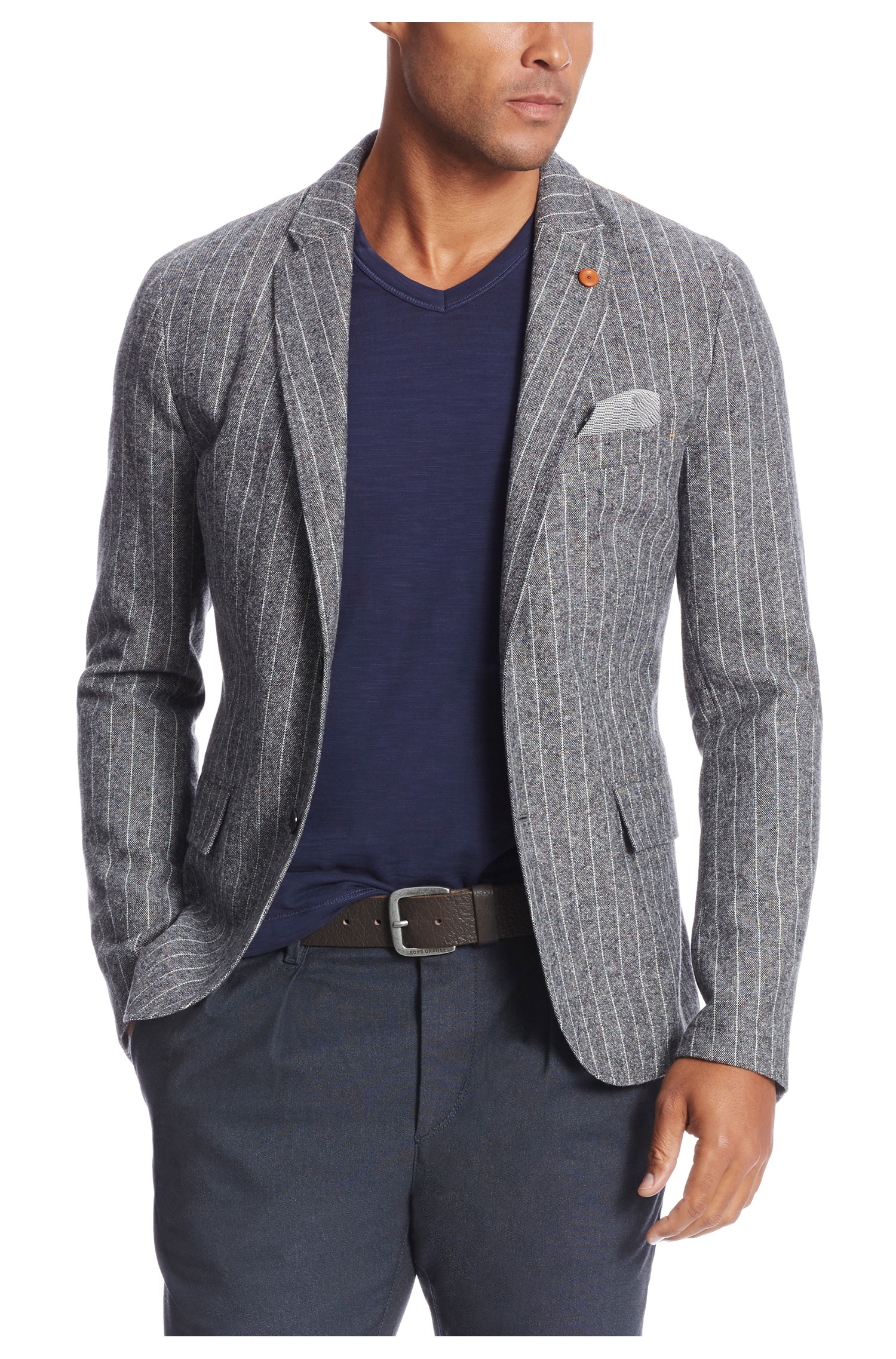 BOSS Orange 'beneslim' | Slim Fit, Stretch Wool Blend Sport Coat in Light  Grey (Gray) for Men - Lyst