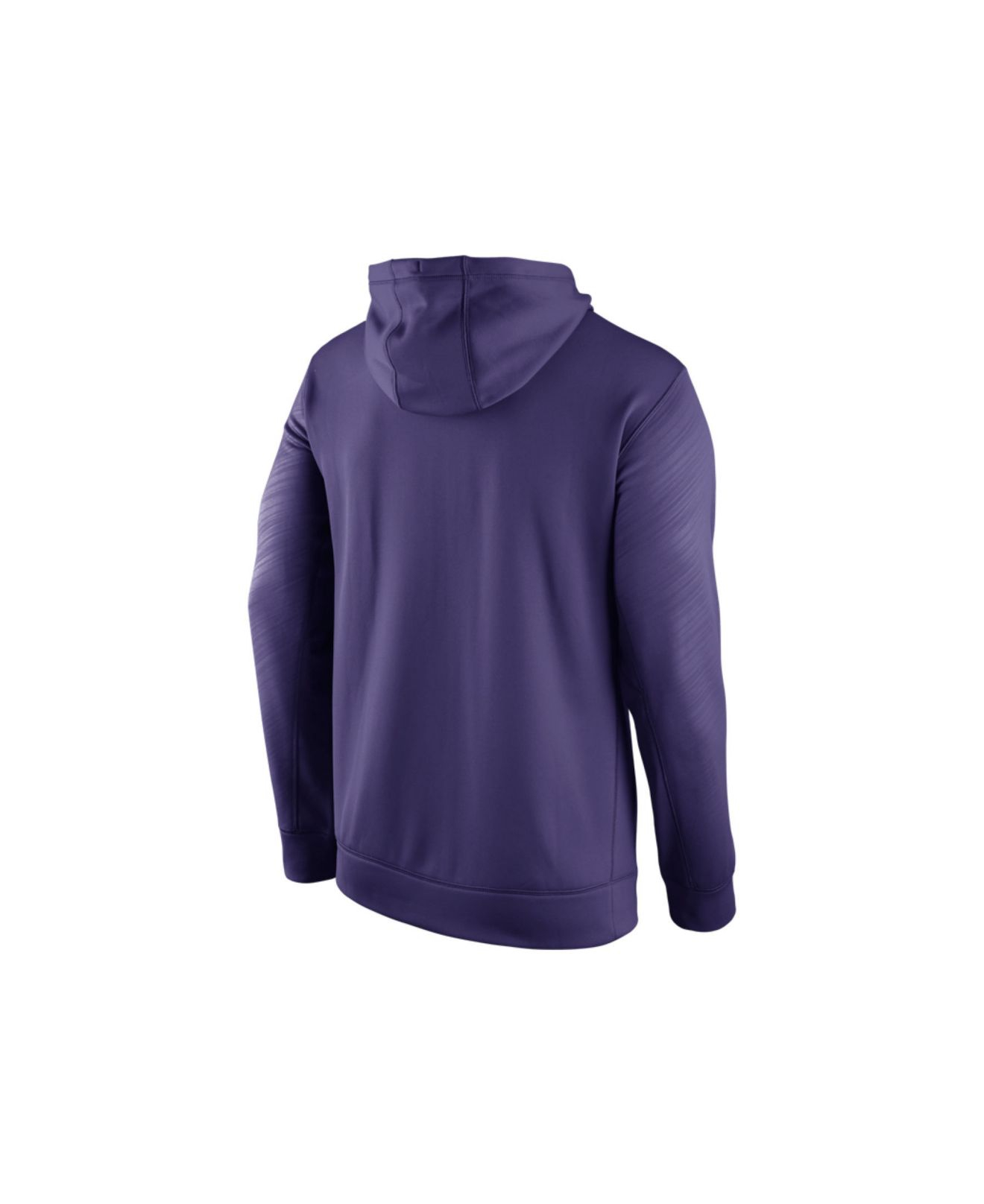 Lyst - Nike Men's Washington Huskies Warp Ko Full-zip Hoodie in Purple ...
