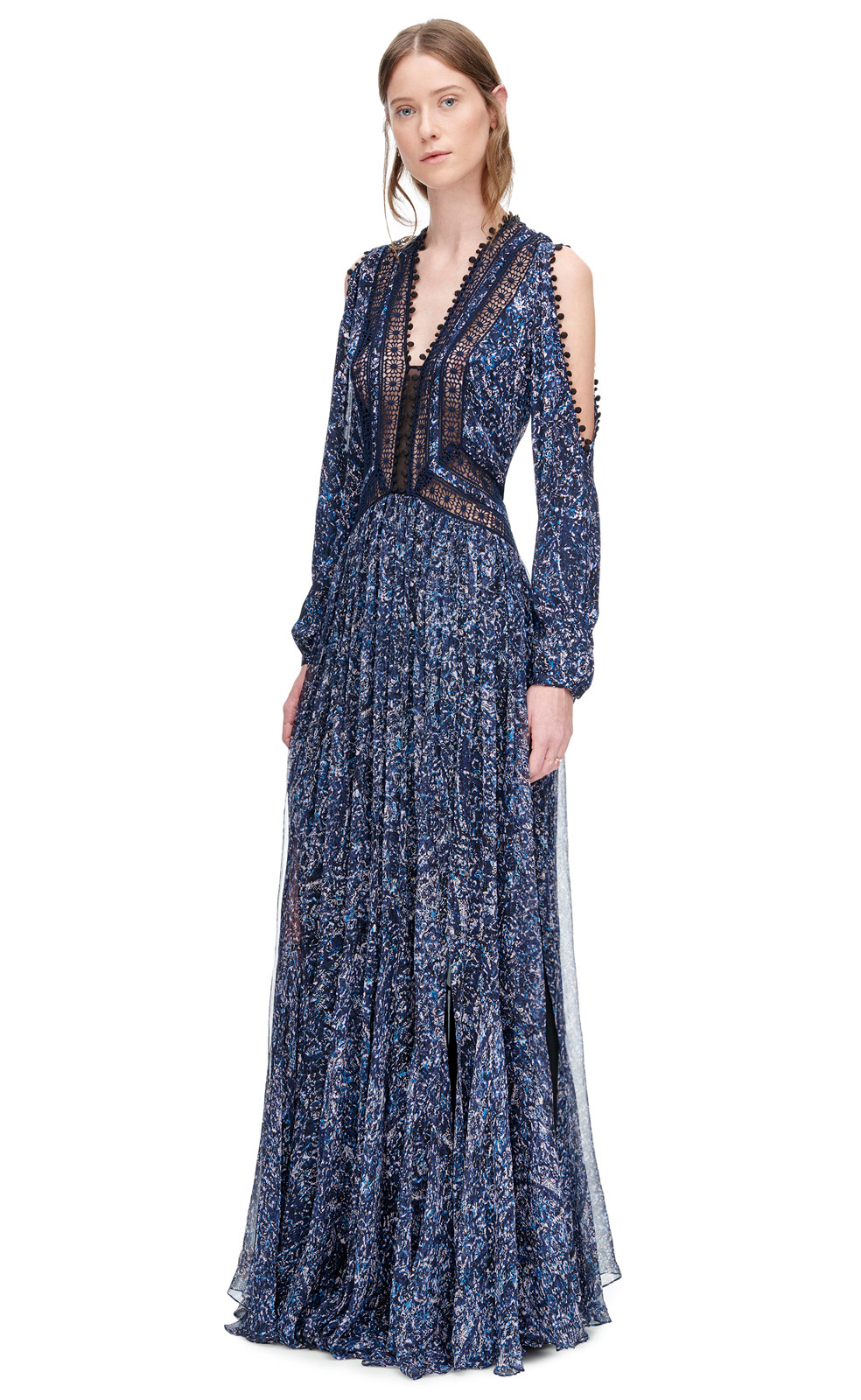 rebecca taylor blue dress