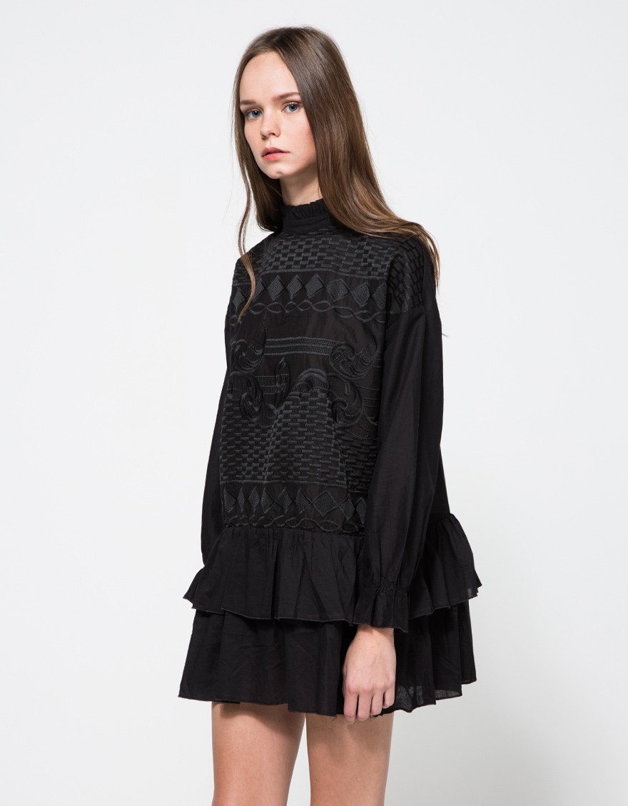 chloe dress black