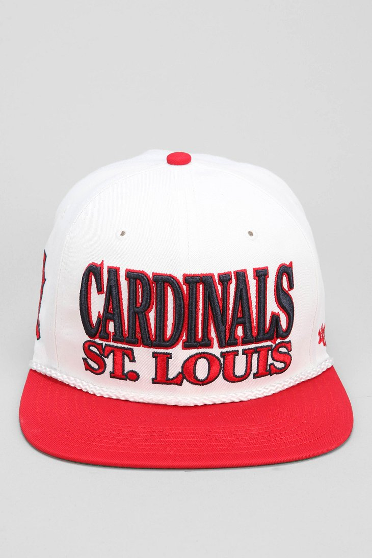 47 Brand 47 Brand Tasty Rope St Louis Cardinals Strapback Hat in Red for  Men