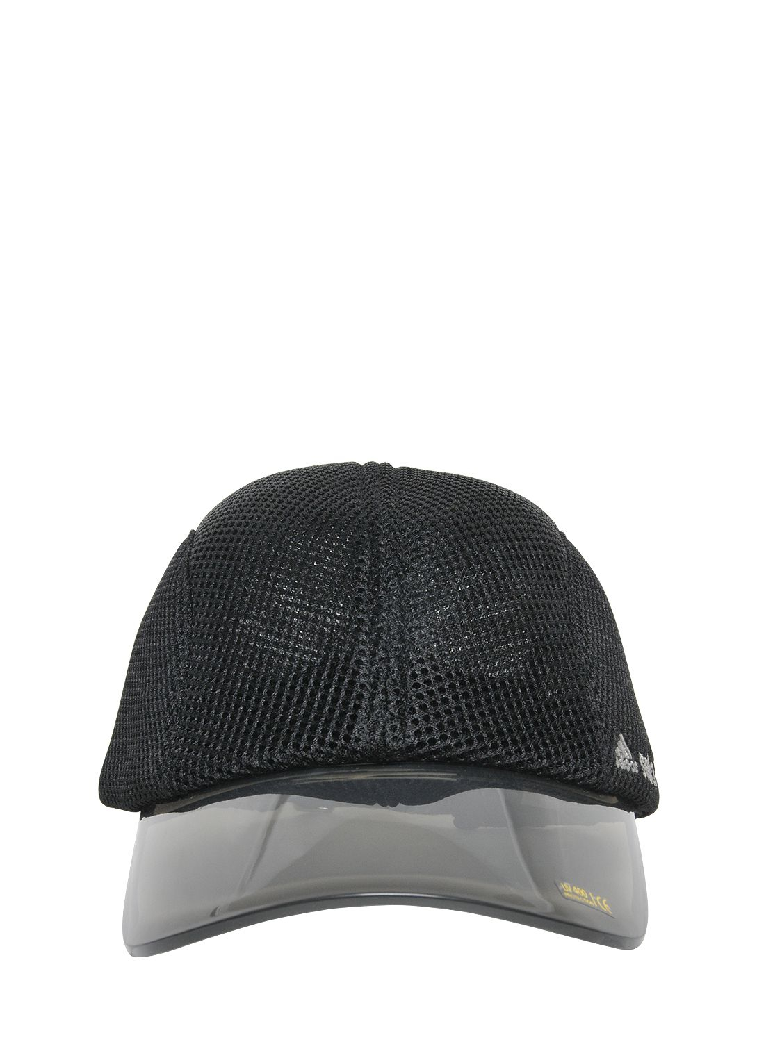 adidas By Stella McCartney Mesh & Pvc Running Hat in Black | Lyst