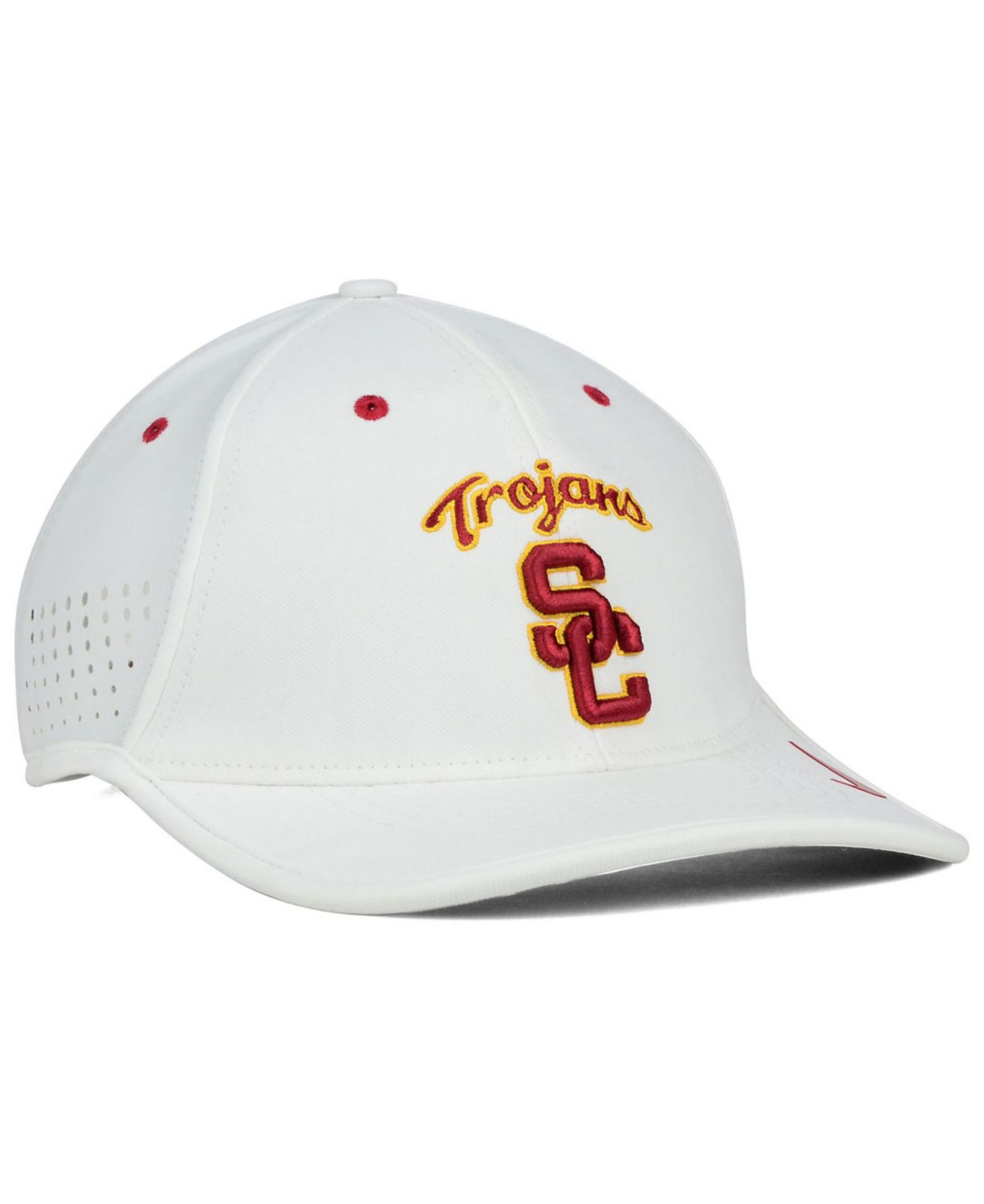 Nike Usc Trojans Dri-fit Coaches Cap in White for Men | Lyst