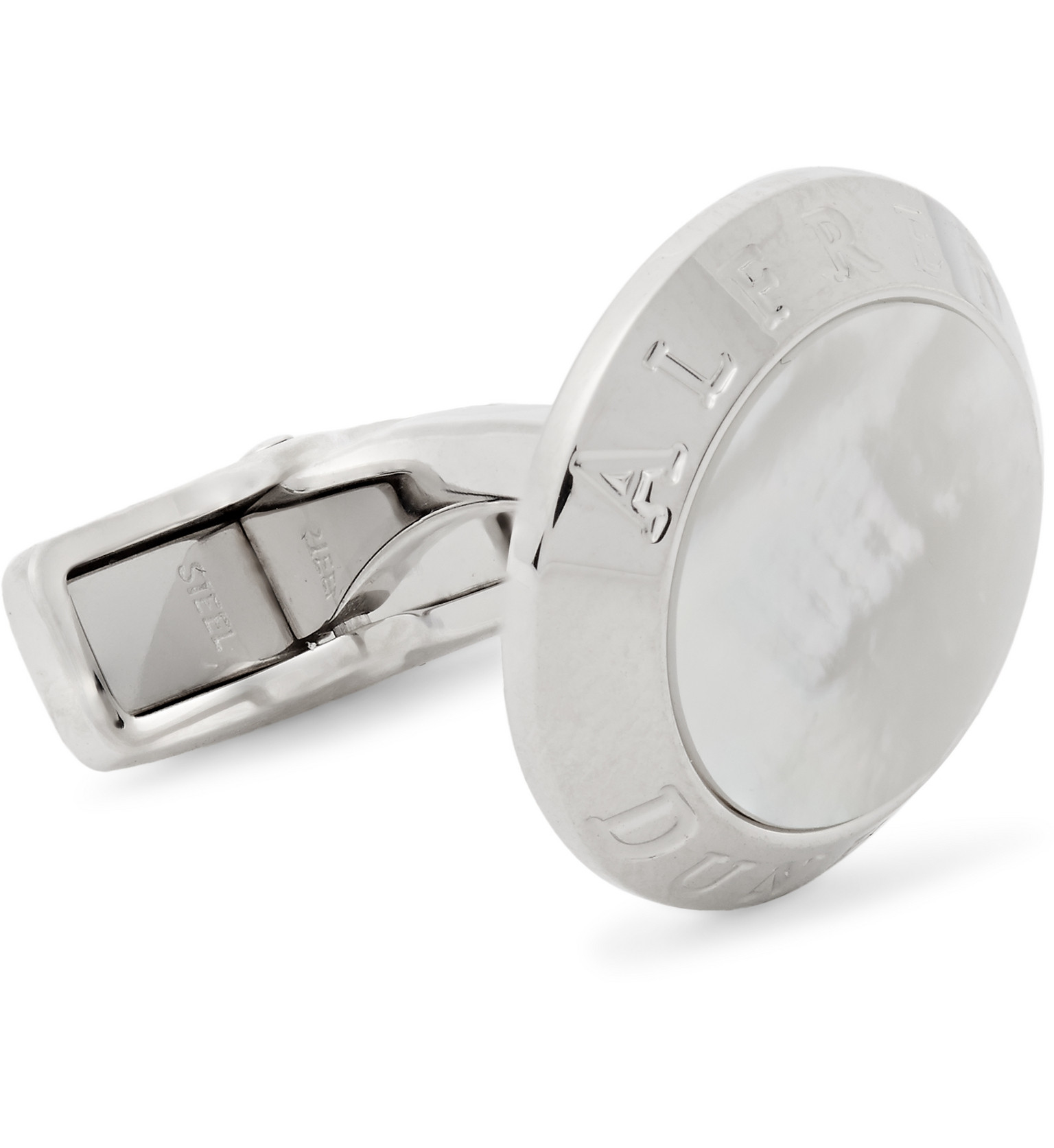 dunhill mother of pearl cufflinks
