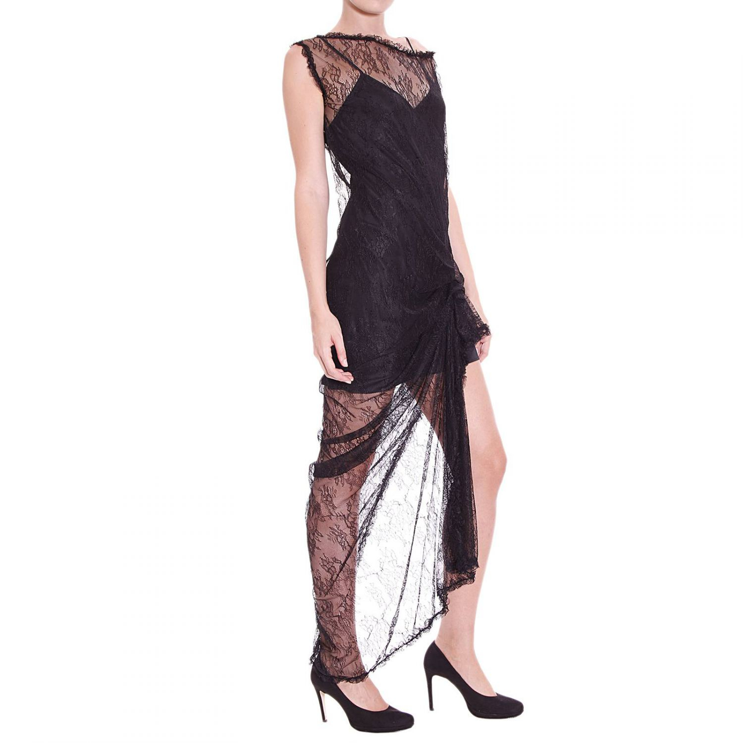 pinko black dress