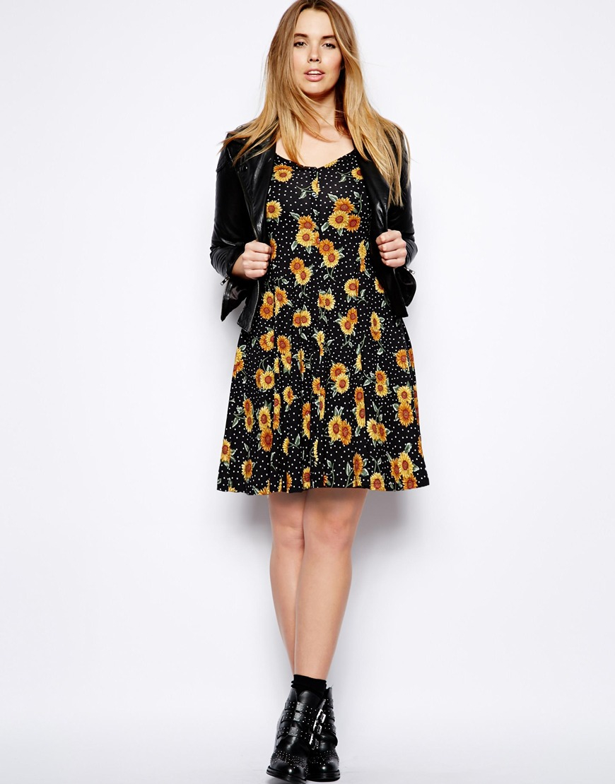 asos sunflower dress