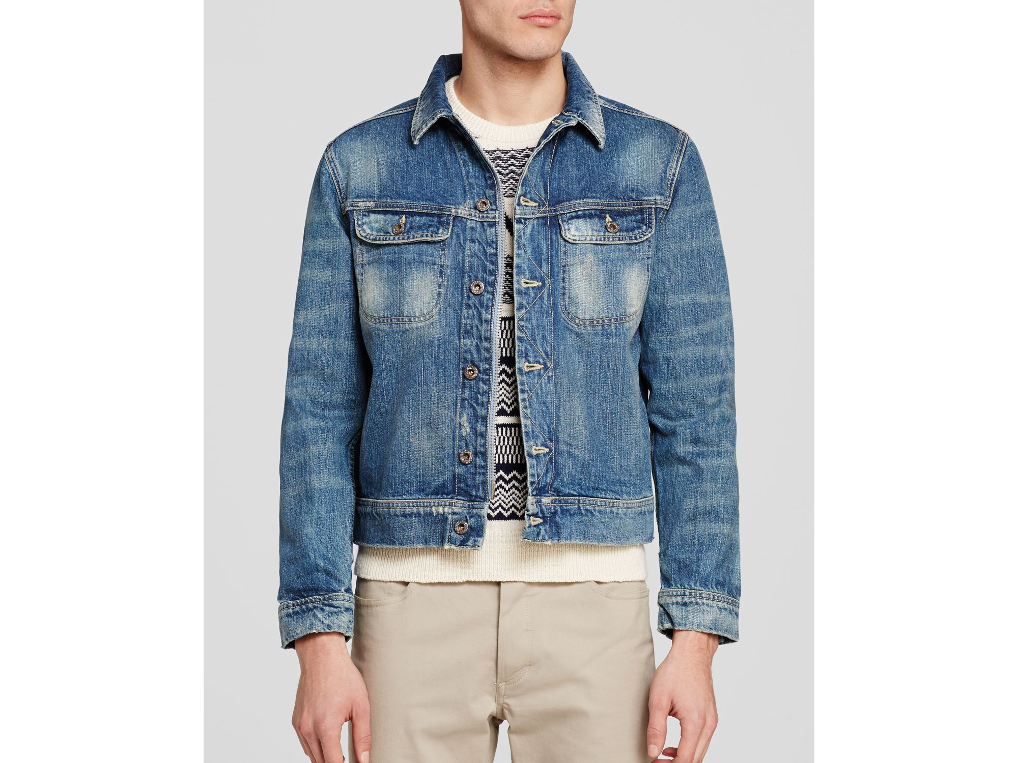 GANT Denim The Indigo Jean Jacket in Blue for Men - Lyst