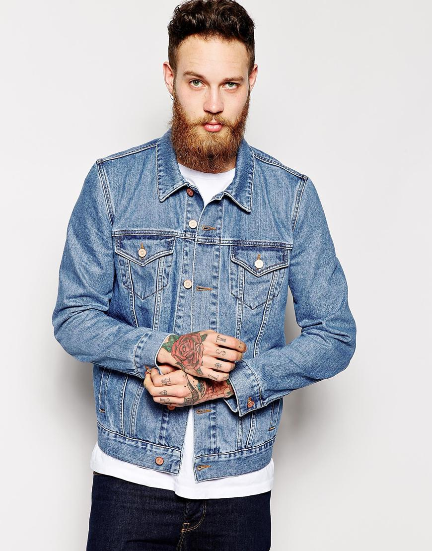 asos mens jean jacket