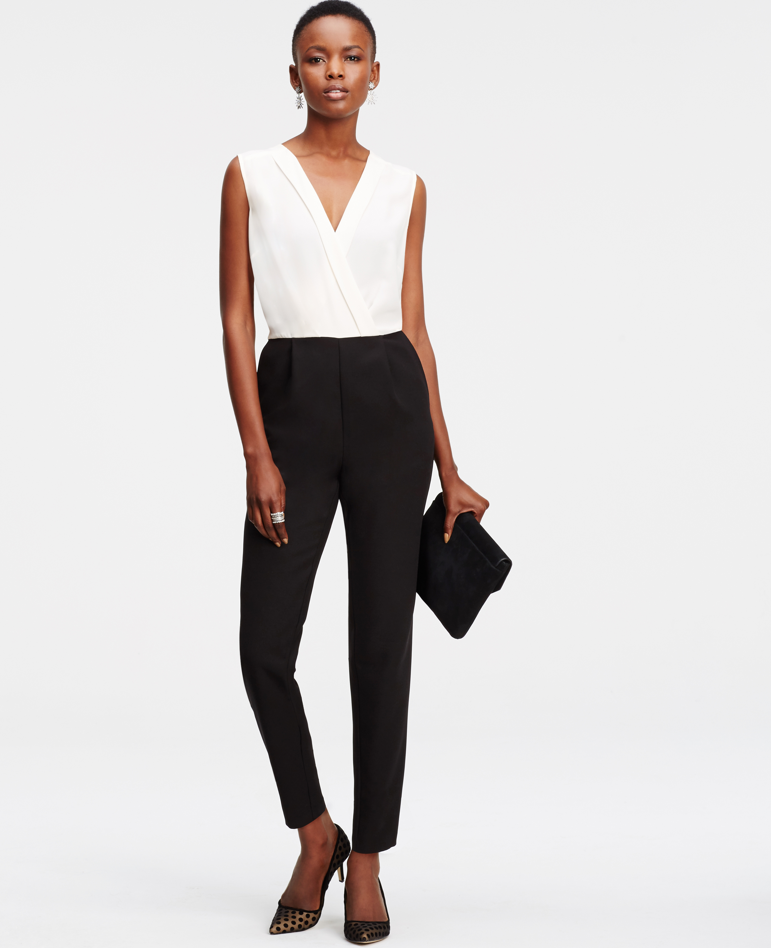 jumpsuit two tone
