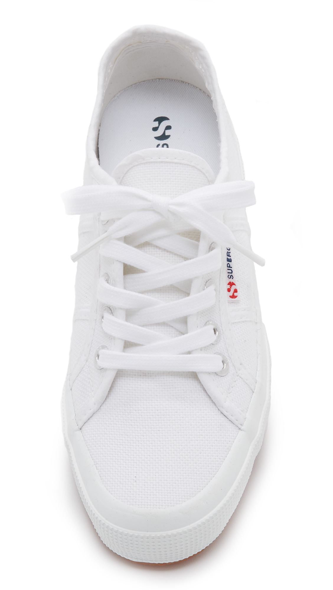 superga white wedge