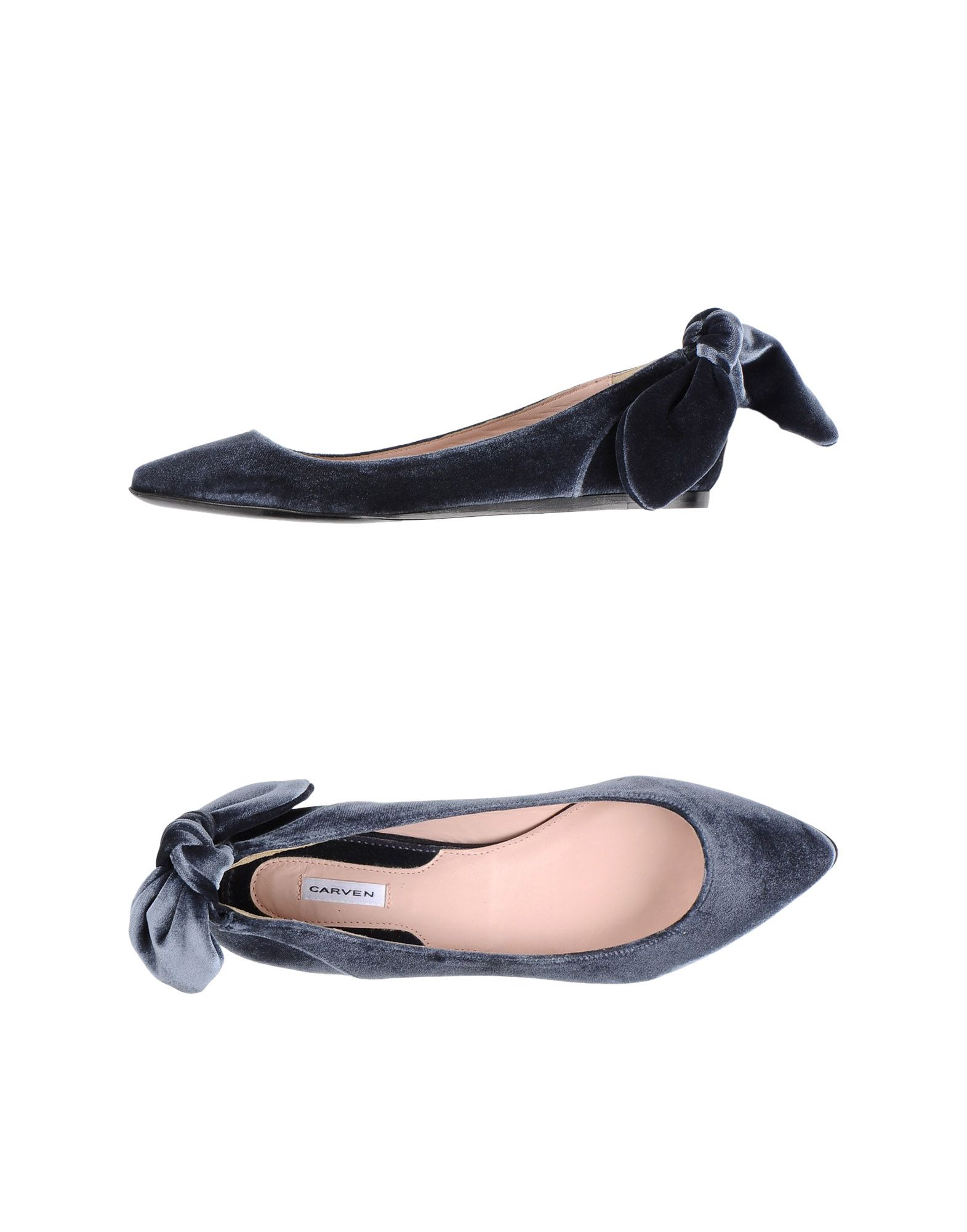 gray ballerina flats