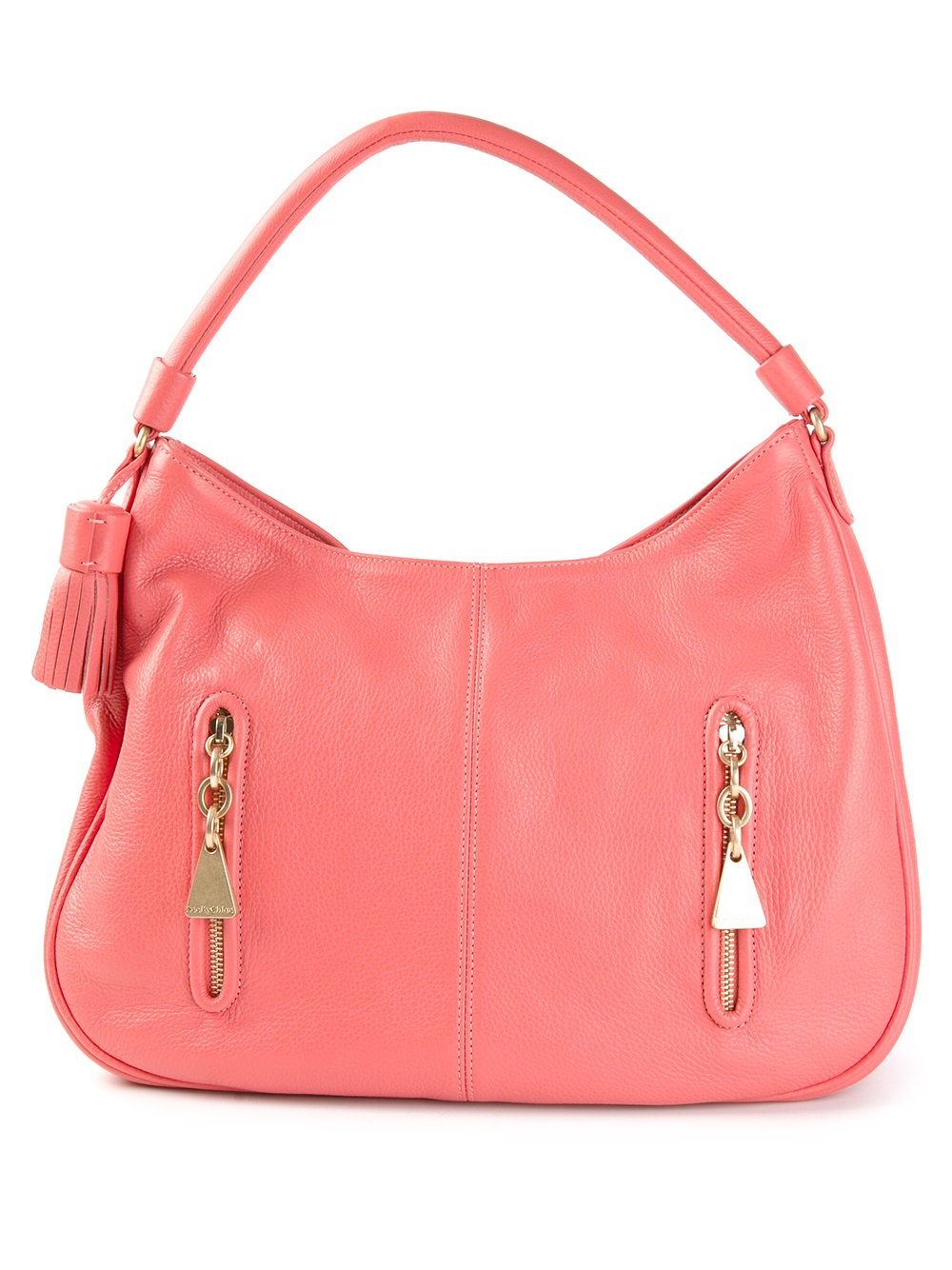 See By Chloé Cherry Hobo Shoulder Bag in Pink & Purple (Pink) - Lyst