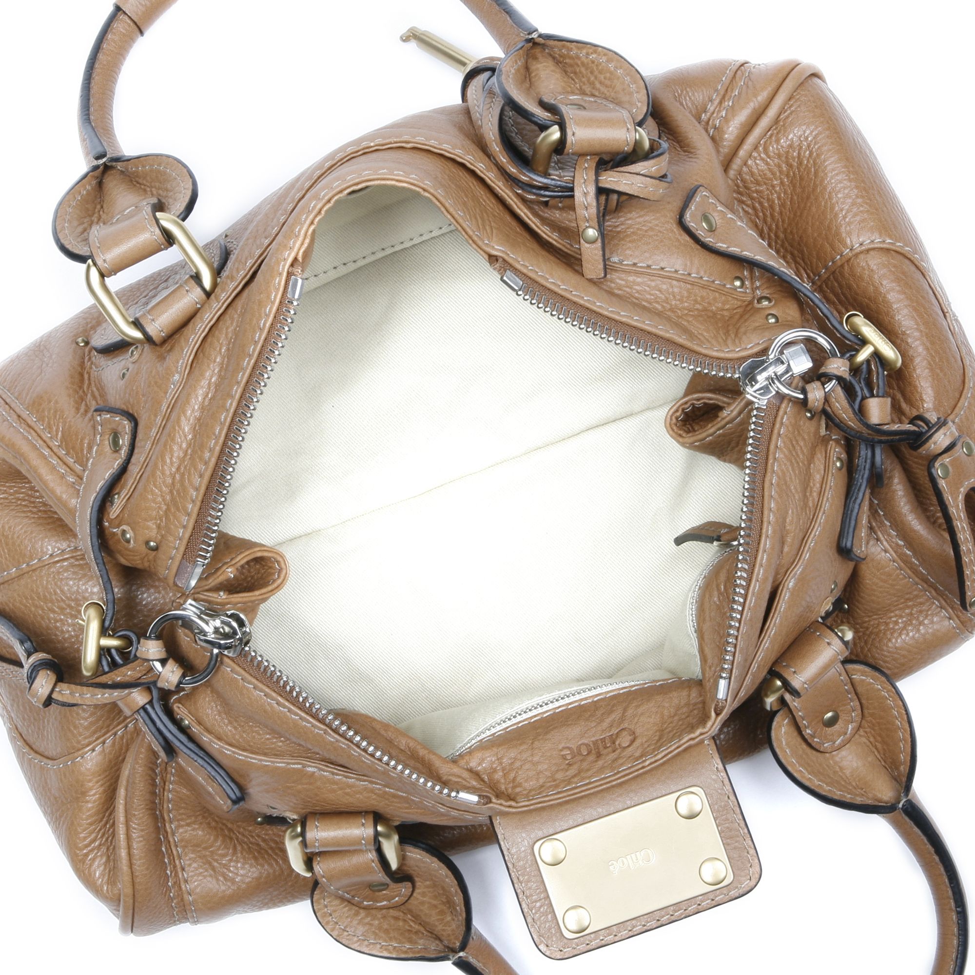 Chlo Paddington Classic Shoulder Bag in Brown (tan) | Lyst  
