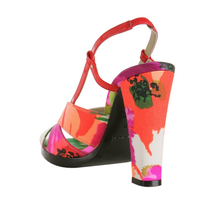 balenciaga embellished satin sandals