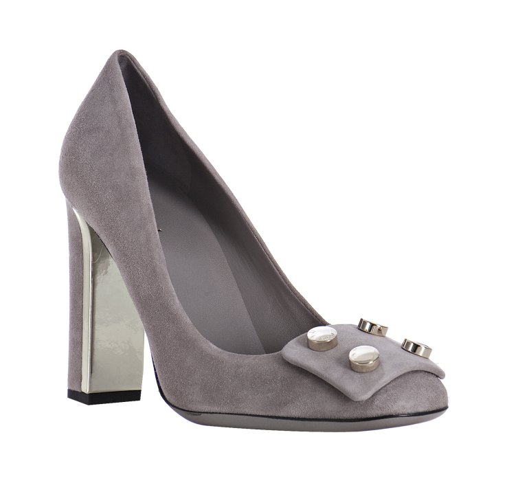 gray suede pumps women's shoes