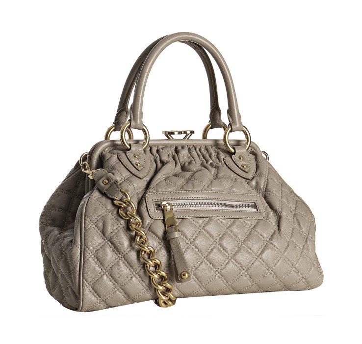 marc jacobs gray handbag