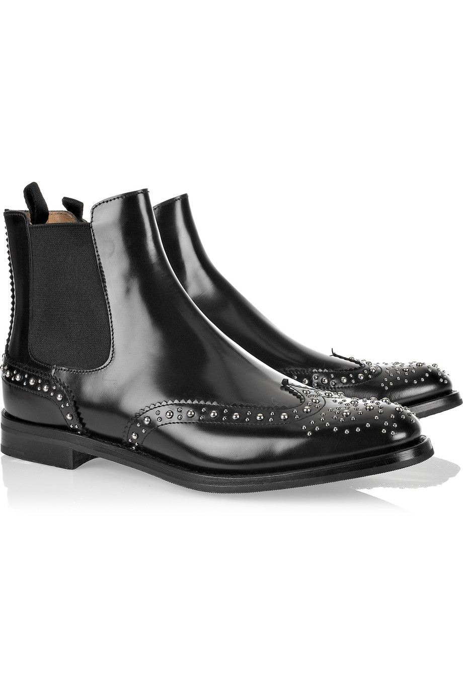 chelsea boots women studded