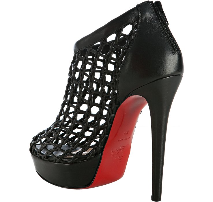 christian louboutin coussin platform booties - Obsidian Wellness ...
