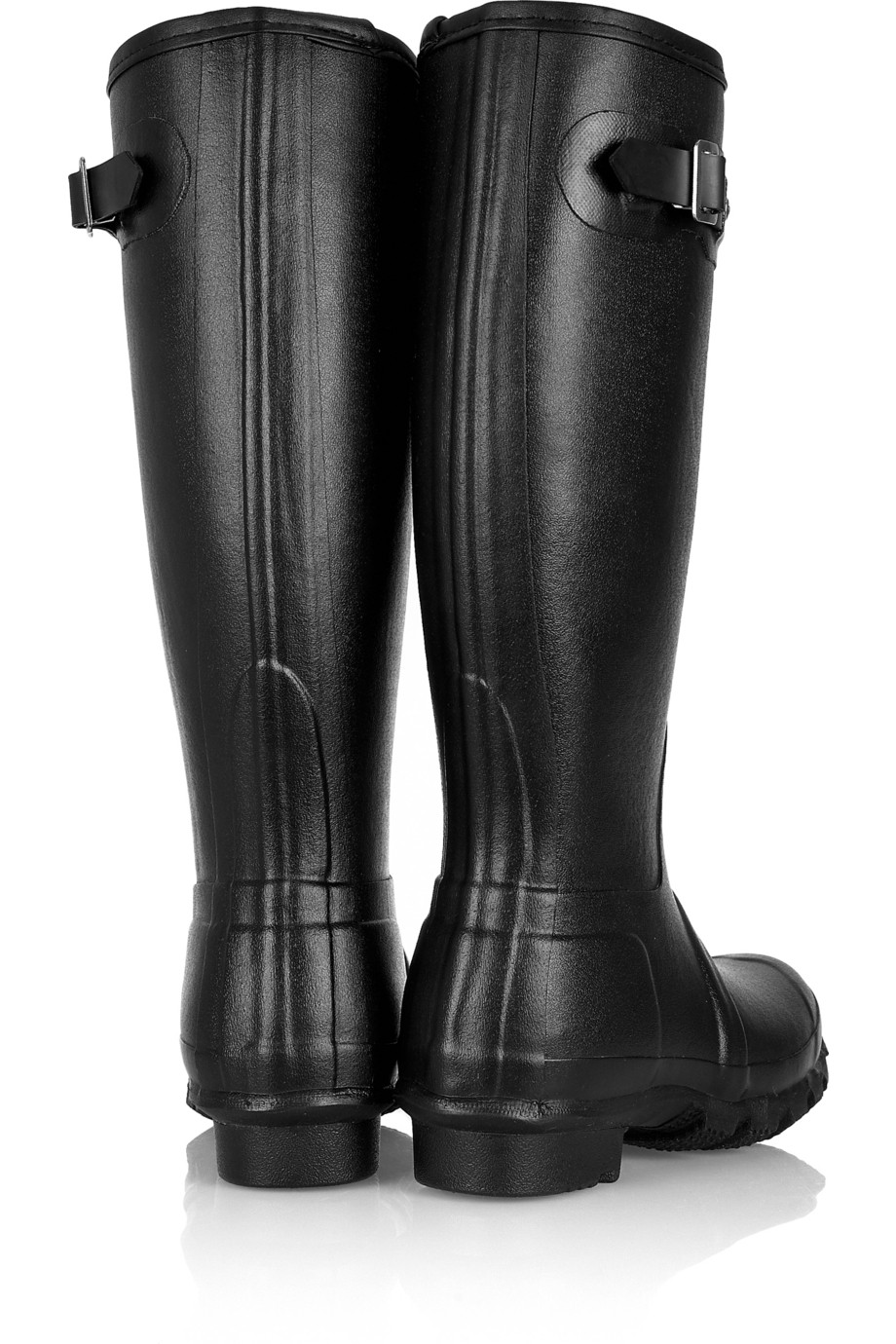 hunter leather lined wellingtons