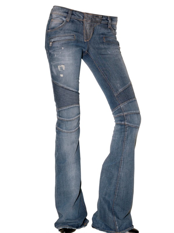 balmain flared jeans