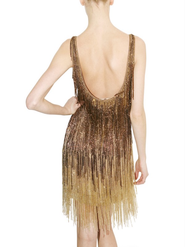 Roberto Cavalli Embellished Fringed 